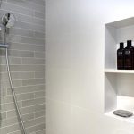 A photo of a shower area.