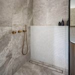 A photo of a shower area.