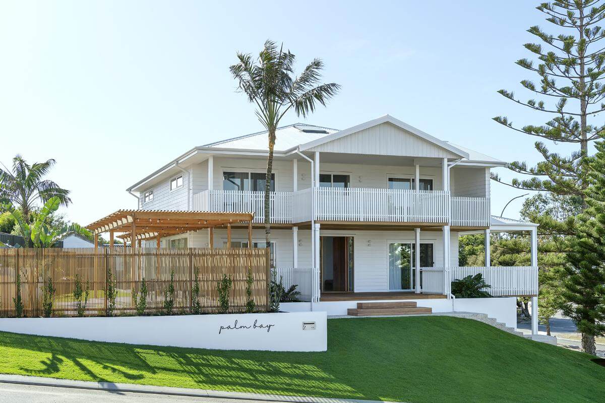 A photo of the palm bay home renovation, a contemporary coastal beach house in Perth, Western Australia.