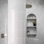 A photo of a Lux Interiors shower.